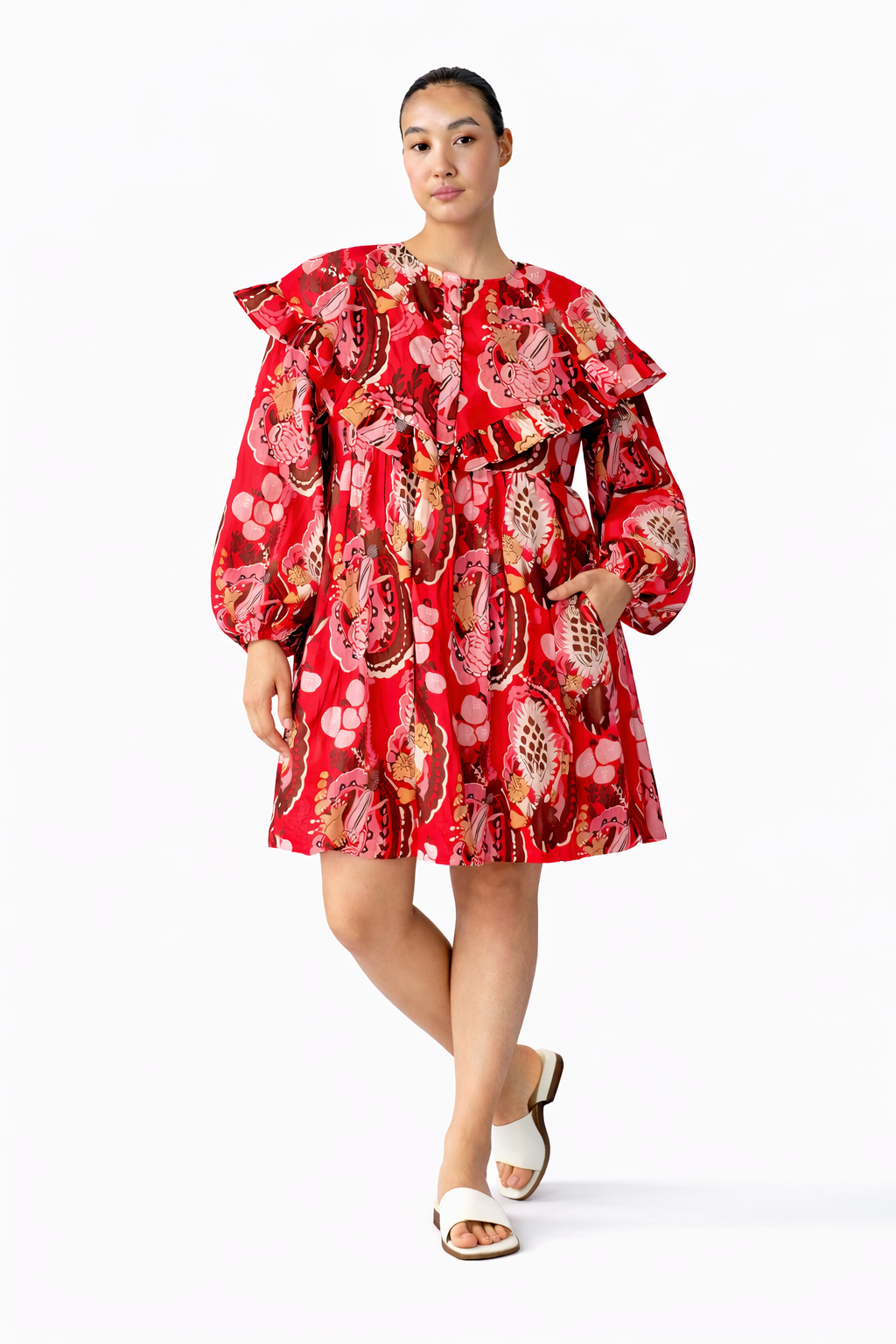 Bloody Red Short Dress