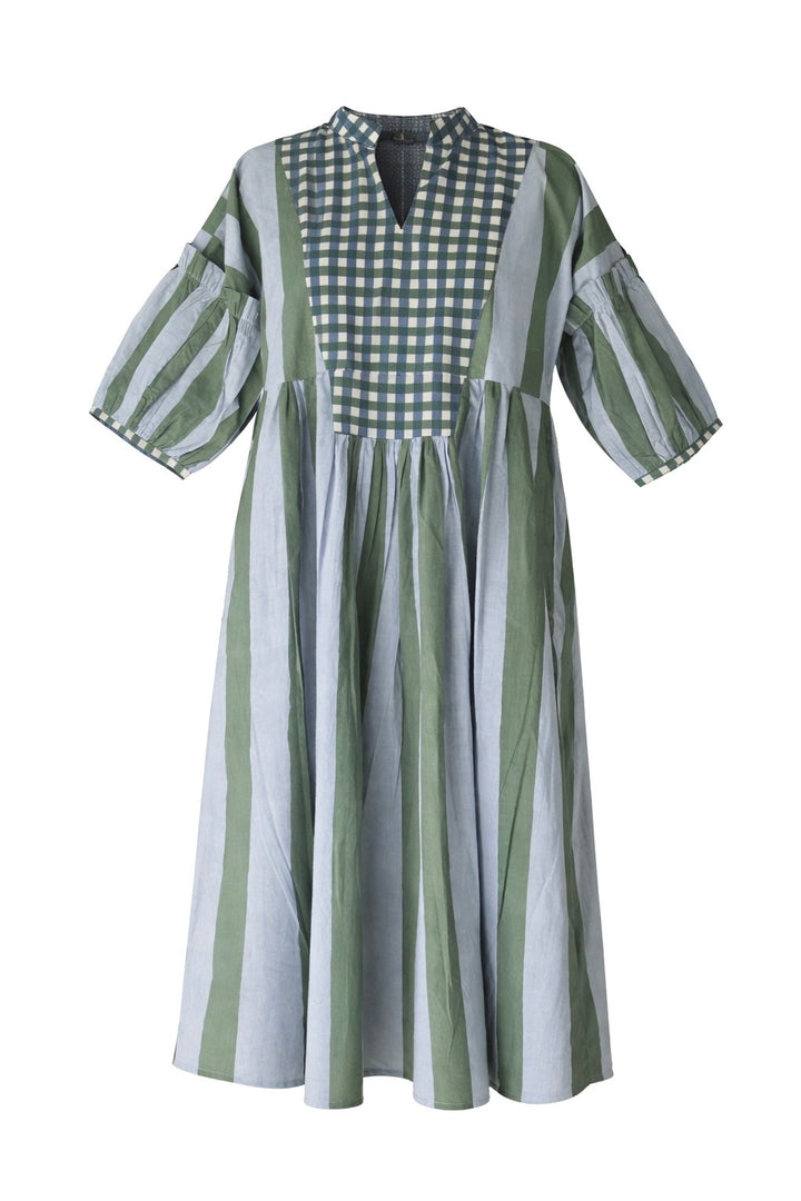 Vintage Stripe Midi dress