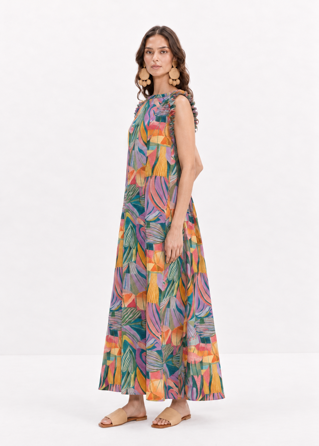 Art Pop Maxi Dress