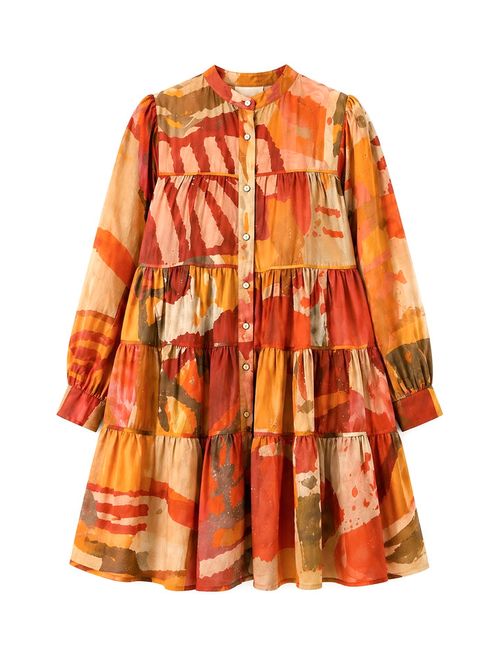 Desert Brush Short Dress