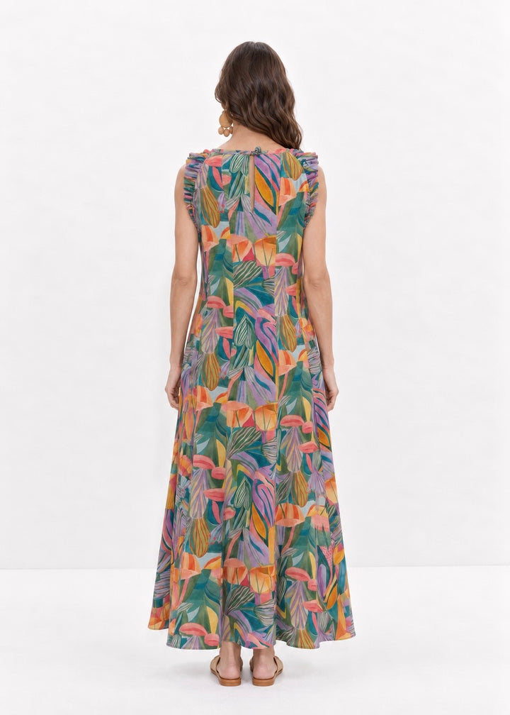 Art Pop Maxi Dress