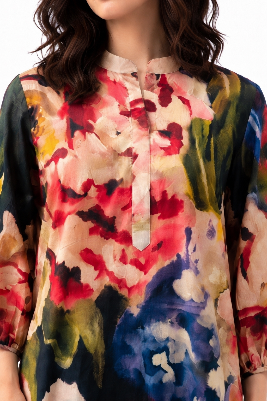 Oilpaint Garden Dress