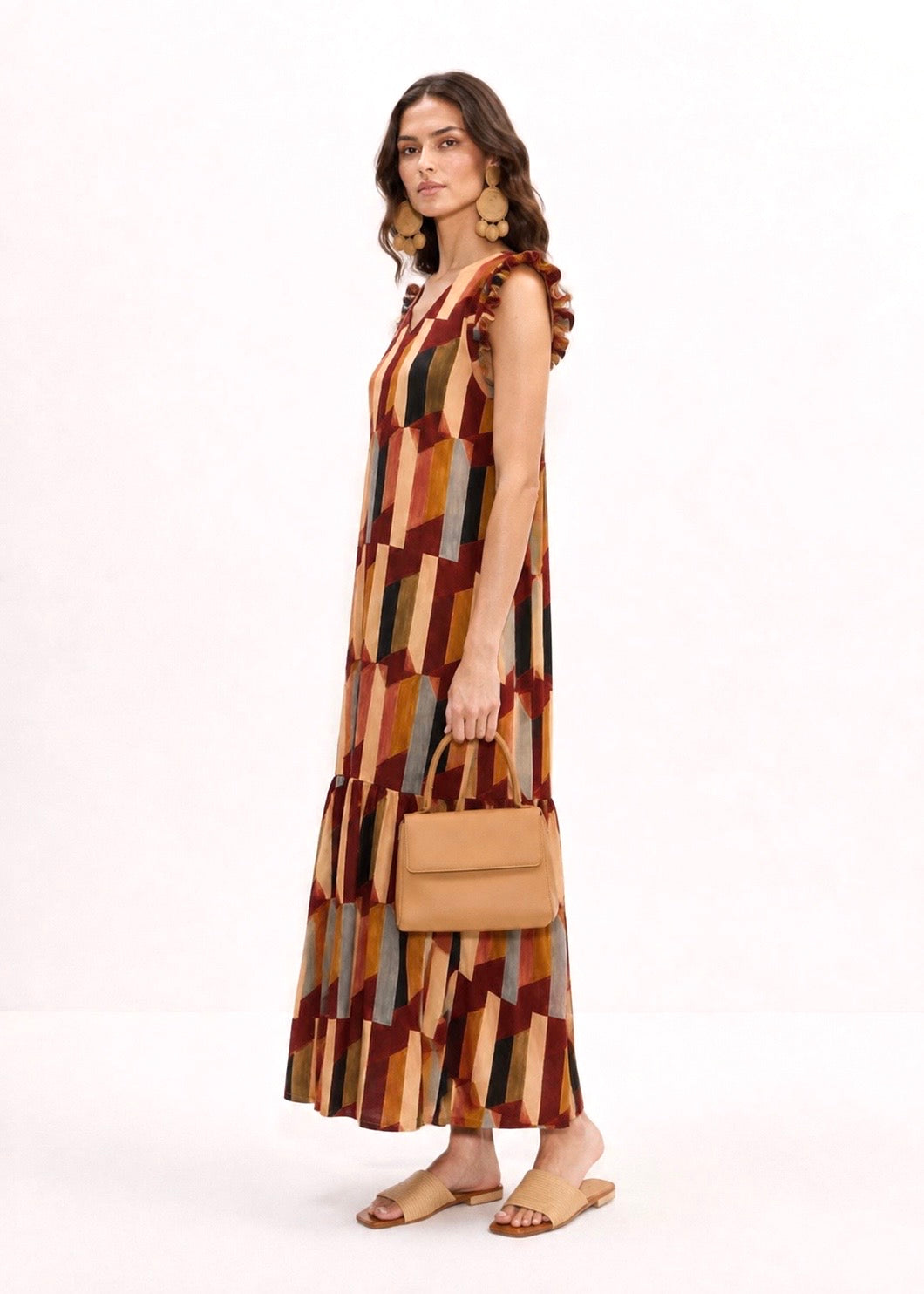Retro Maxi Dress