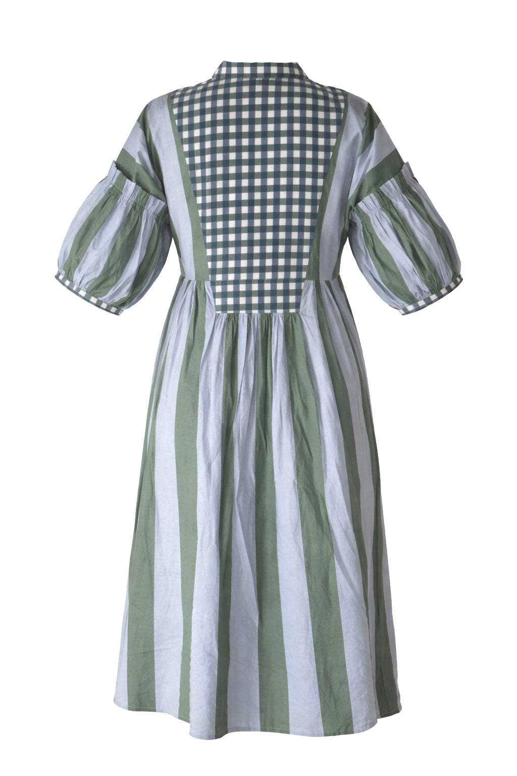Vintage Stripe Midi dress