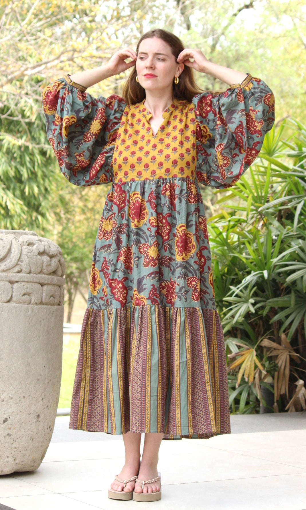 Grassland Ruffle Dress