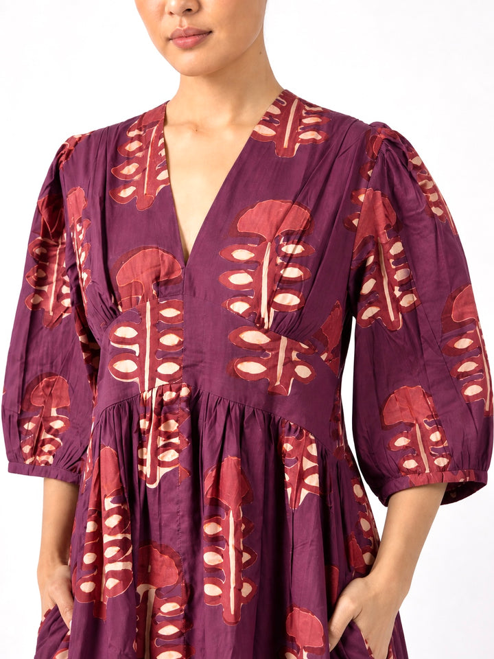 Winewood dress