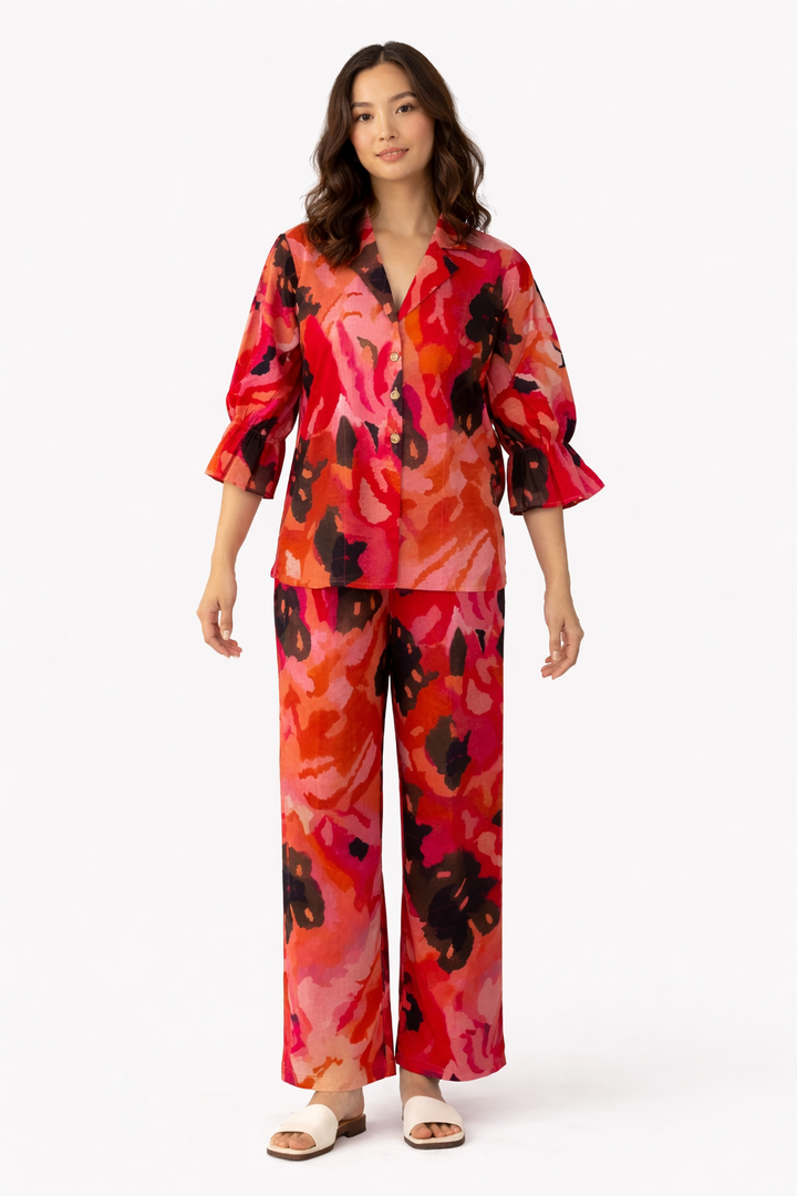 Tropical Blaze coord set