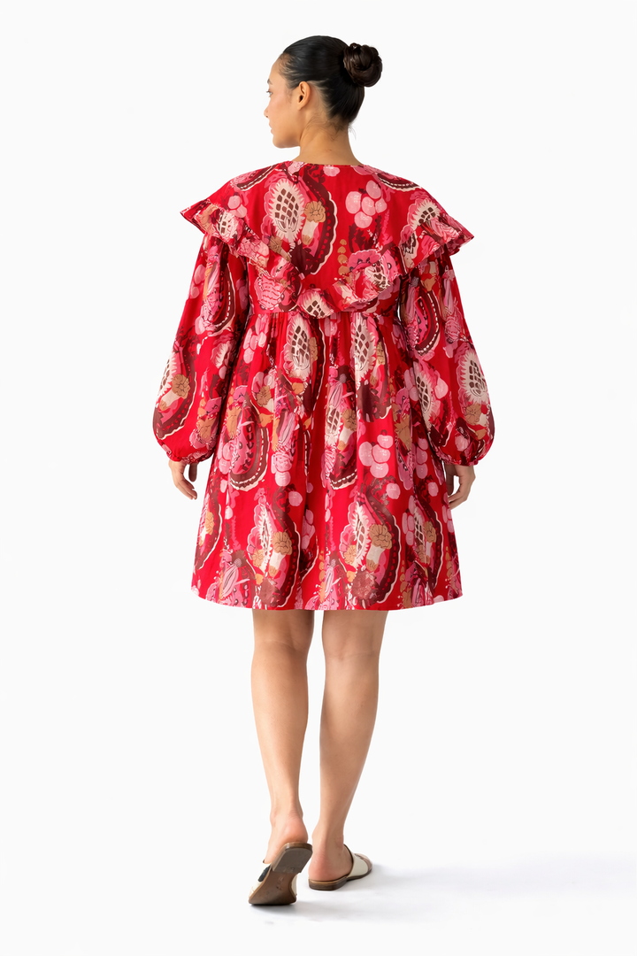 Bloody Red Short Dress