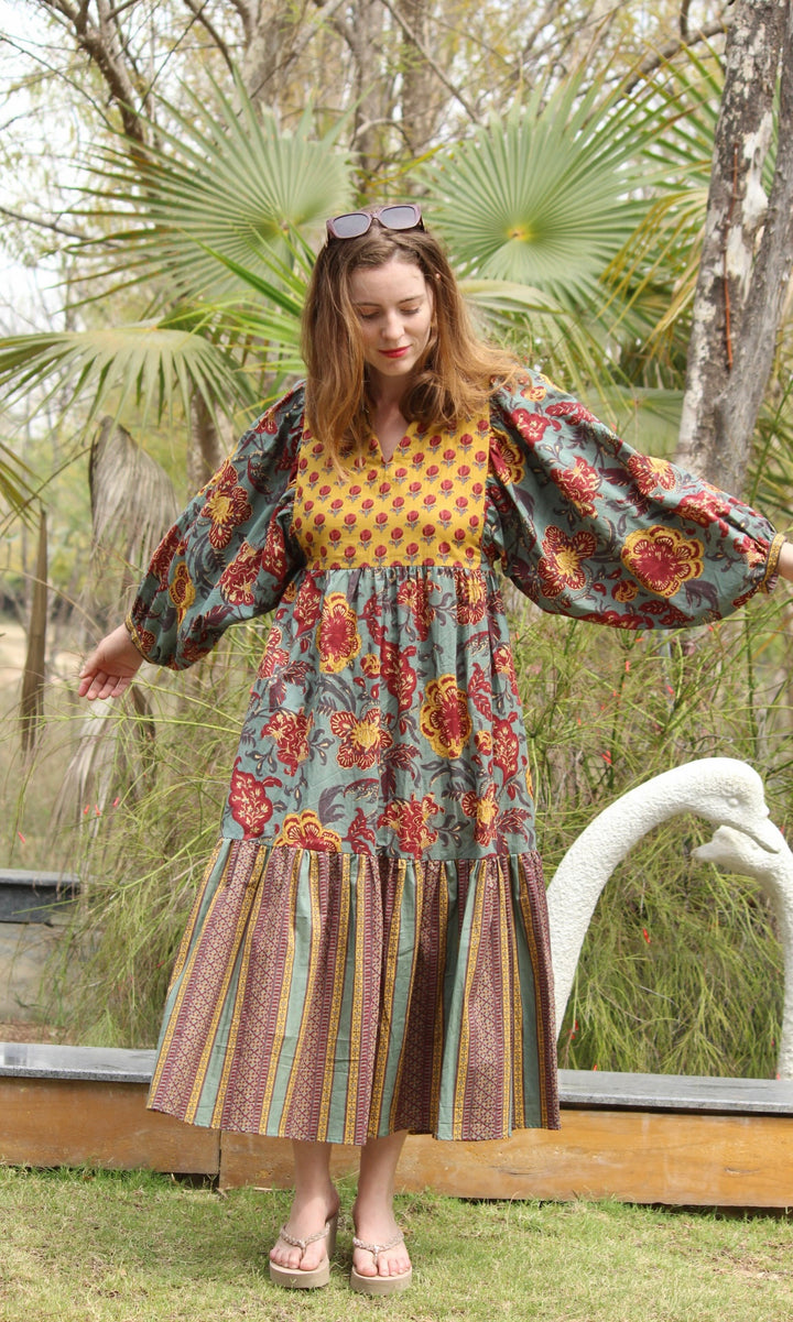 Grassland Ruffle Dress