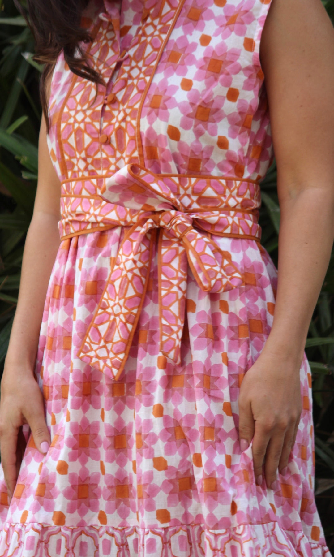 daylily dress pink Buddy Love Daylily Maxi FSHN FWRD
