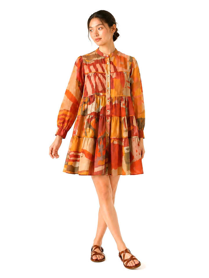 Desert Brush Short Dress