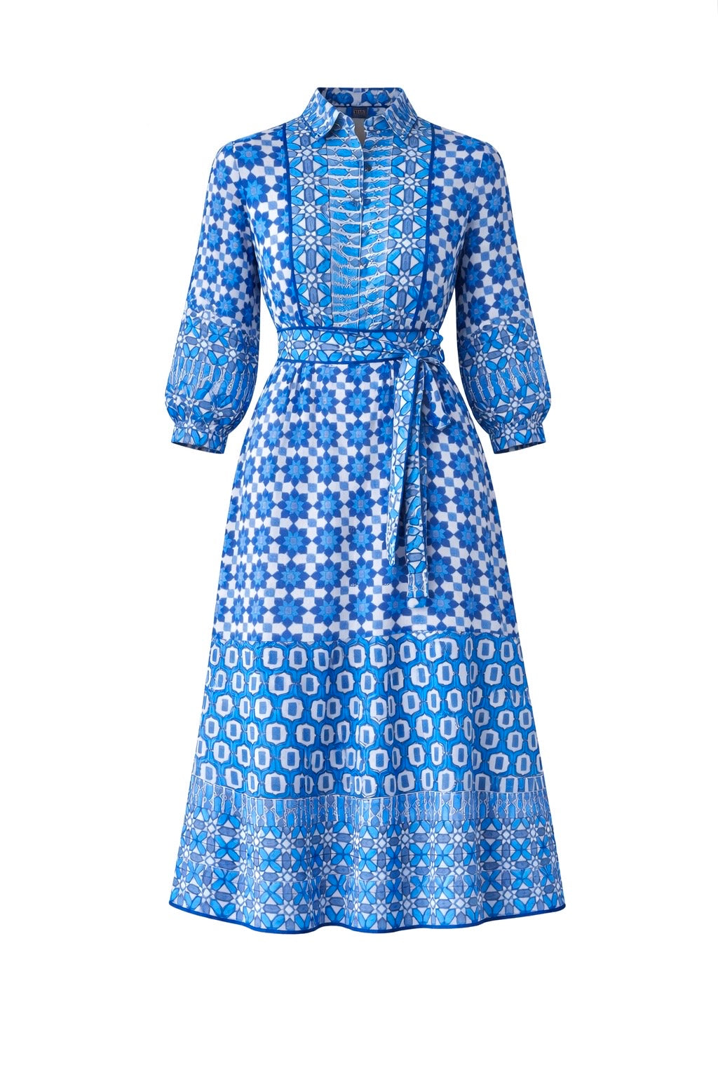 Artistic Blue Dress