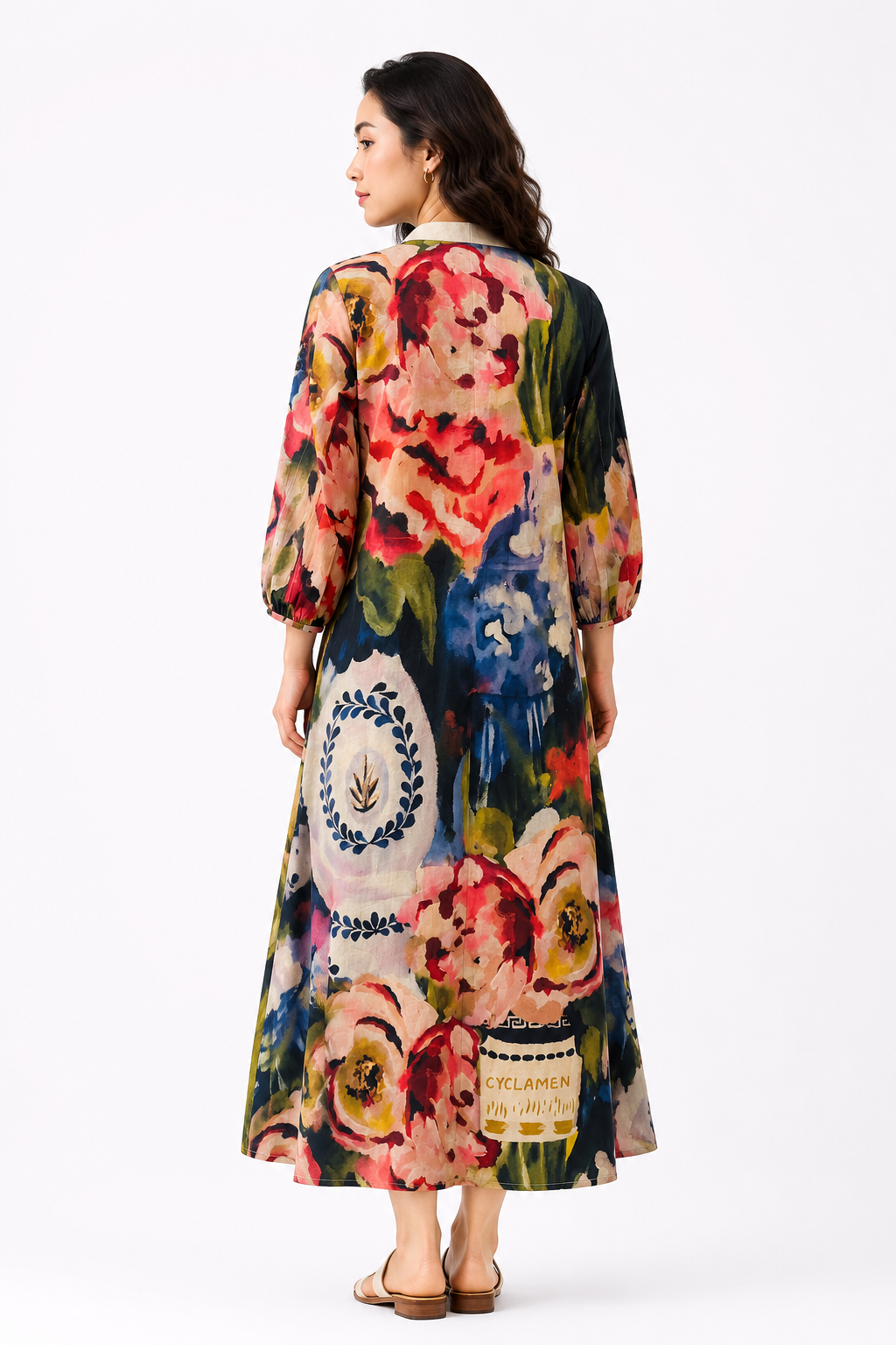 Oilpaint Garden Dress