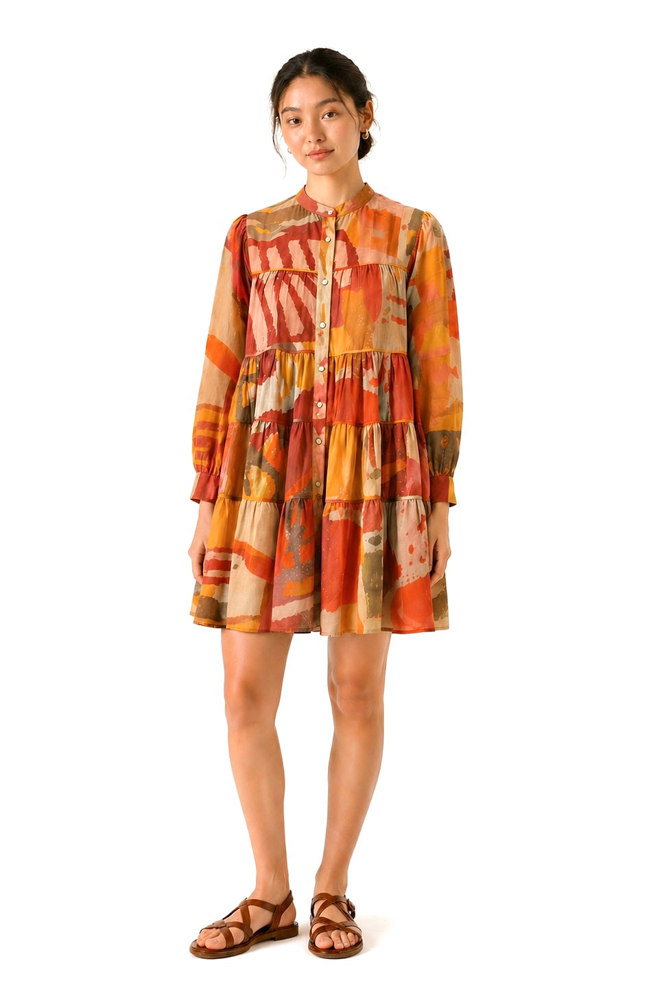 Desert Brush Short Dress