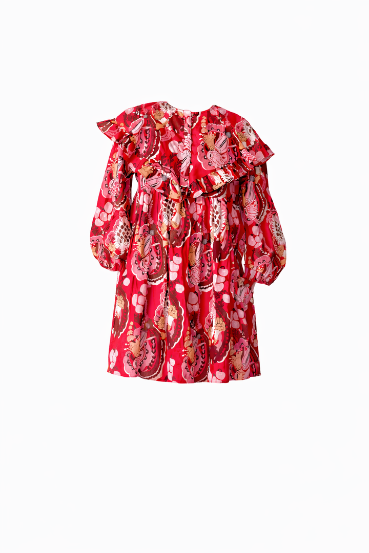Bloody Red Short Dress