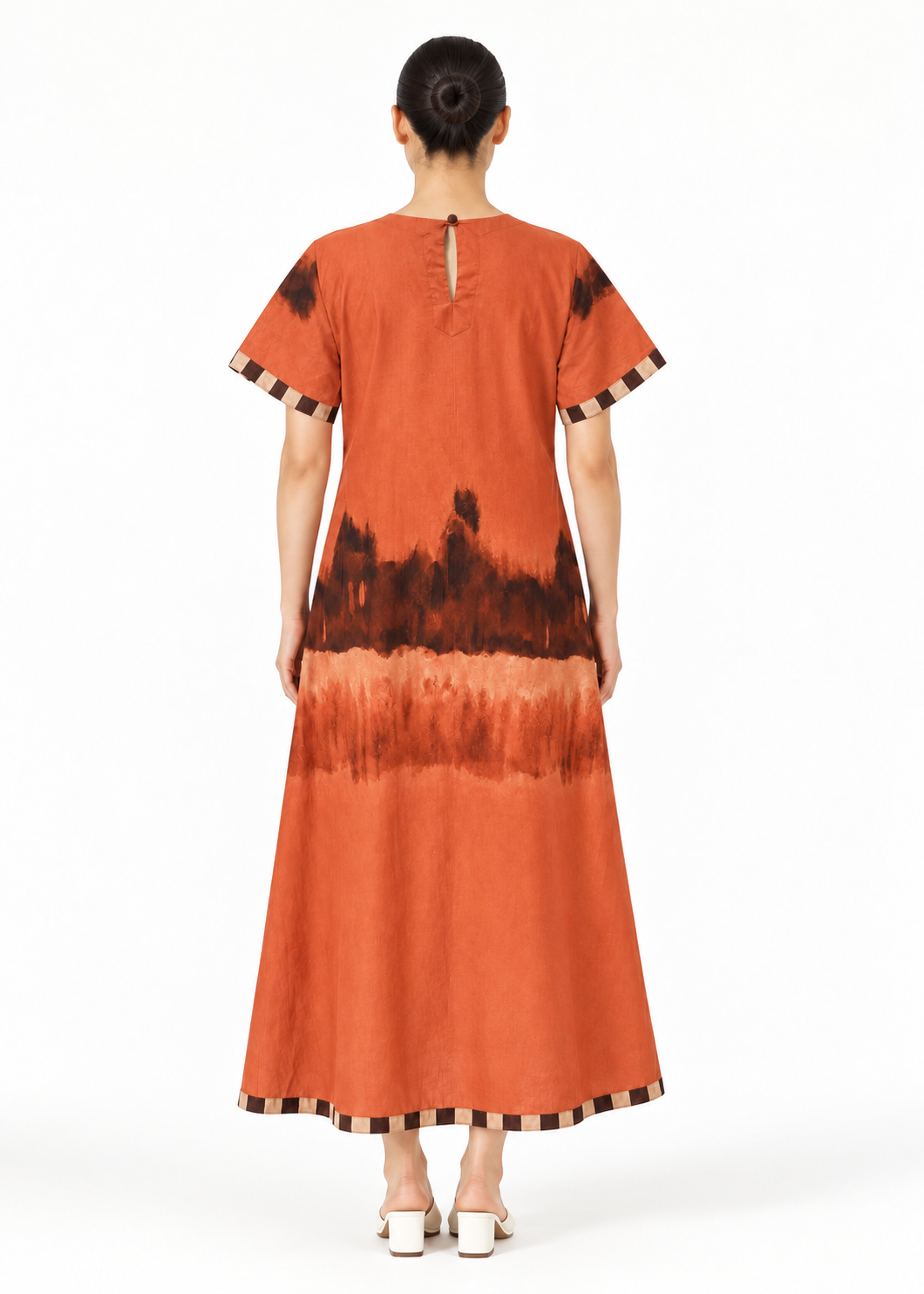 Ember Brush Dress